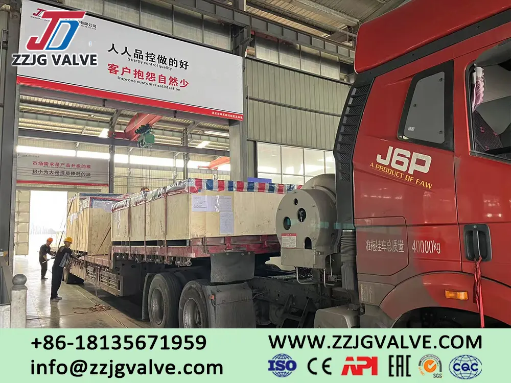 Recently ZZJG have sent a variety of valves to Argentina