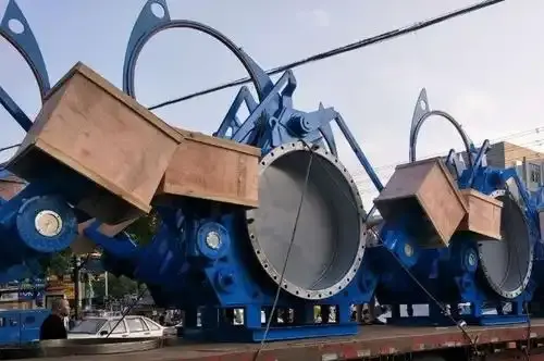 ZZJG blind valves exported to Southeast Asian countries