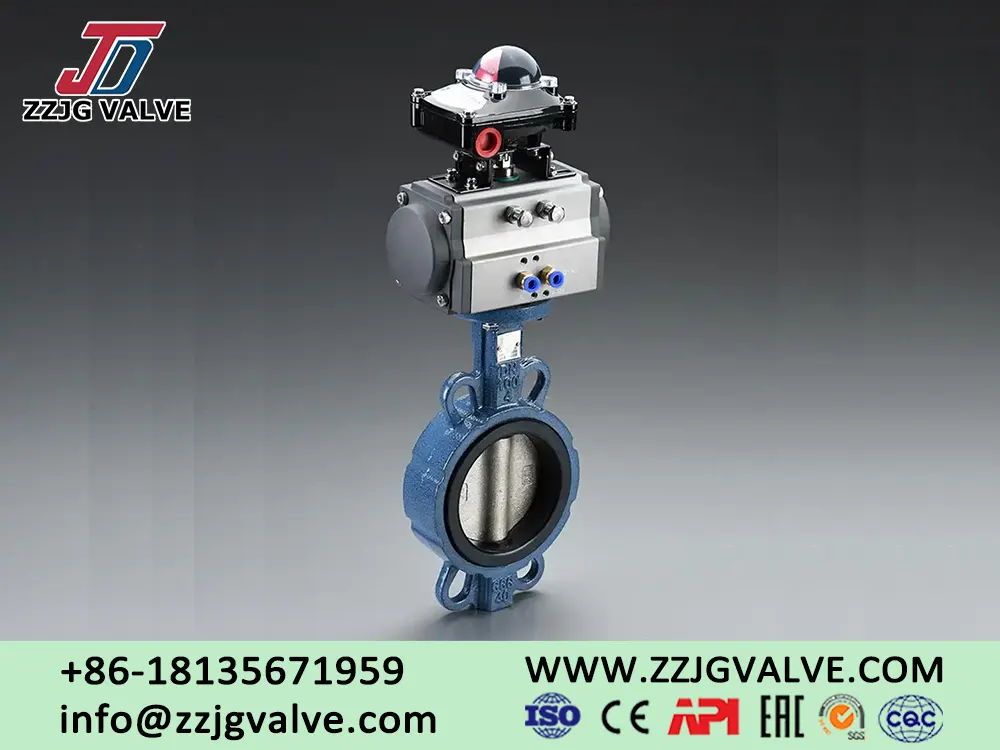 Wafer Type Butterfly Valve With Limit Switch