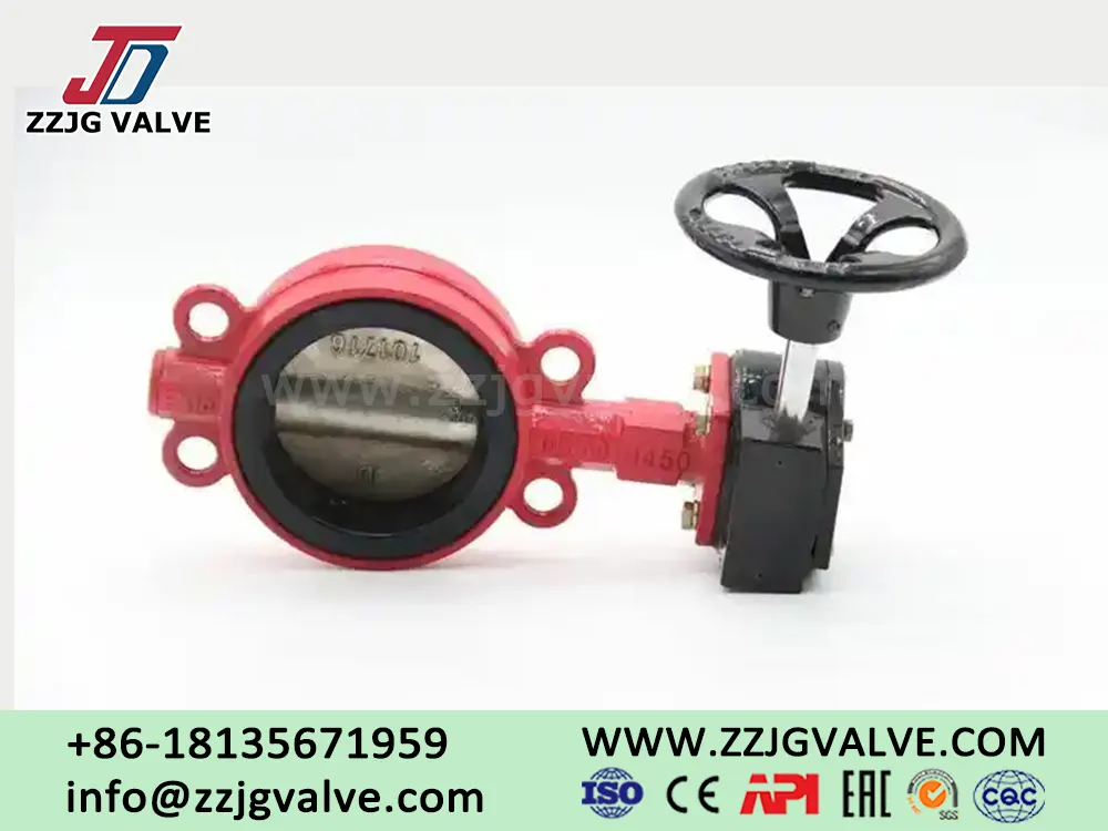 High Reliability Firelock Butterfly Valve in Fire Fighting Systems