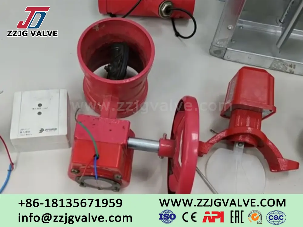 High Reliability Firelock Butterfly Valve in Fire Fighting Systems