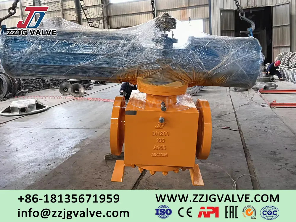 DN200 PN100 A105 Forged Plug Valve Delivery