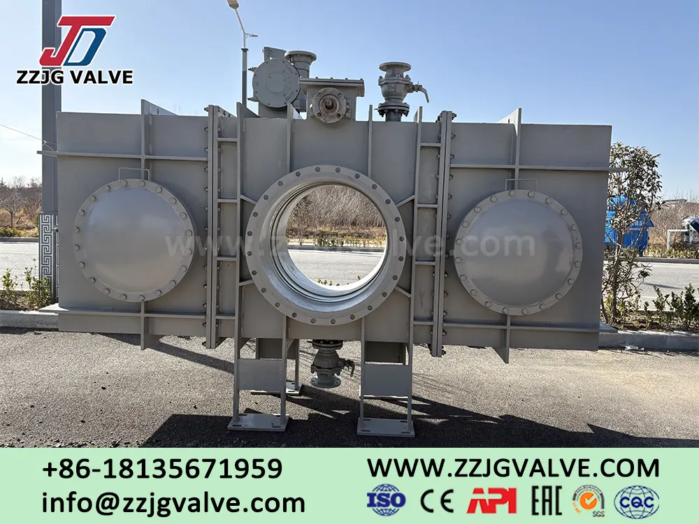 ZZJG Delivers Goggle Valves to Assist Metallurgical Industry