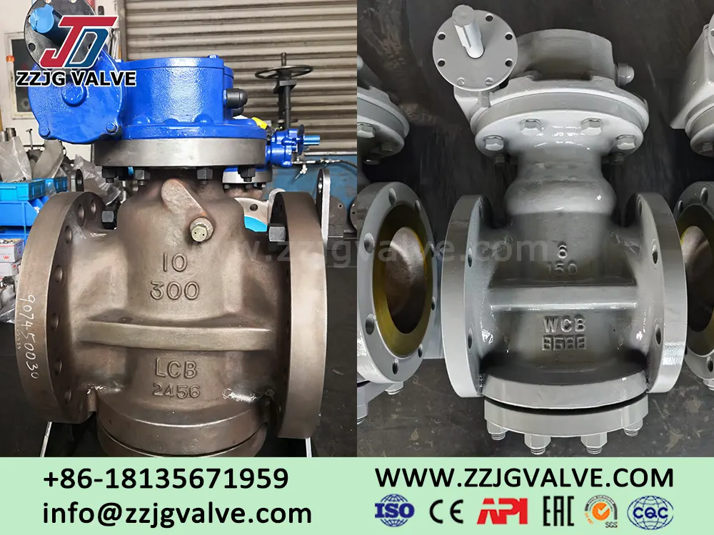 Inverted Pressure-Balance Lubricated Plug Valve