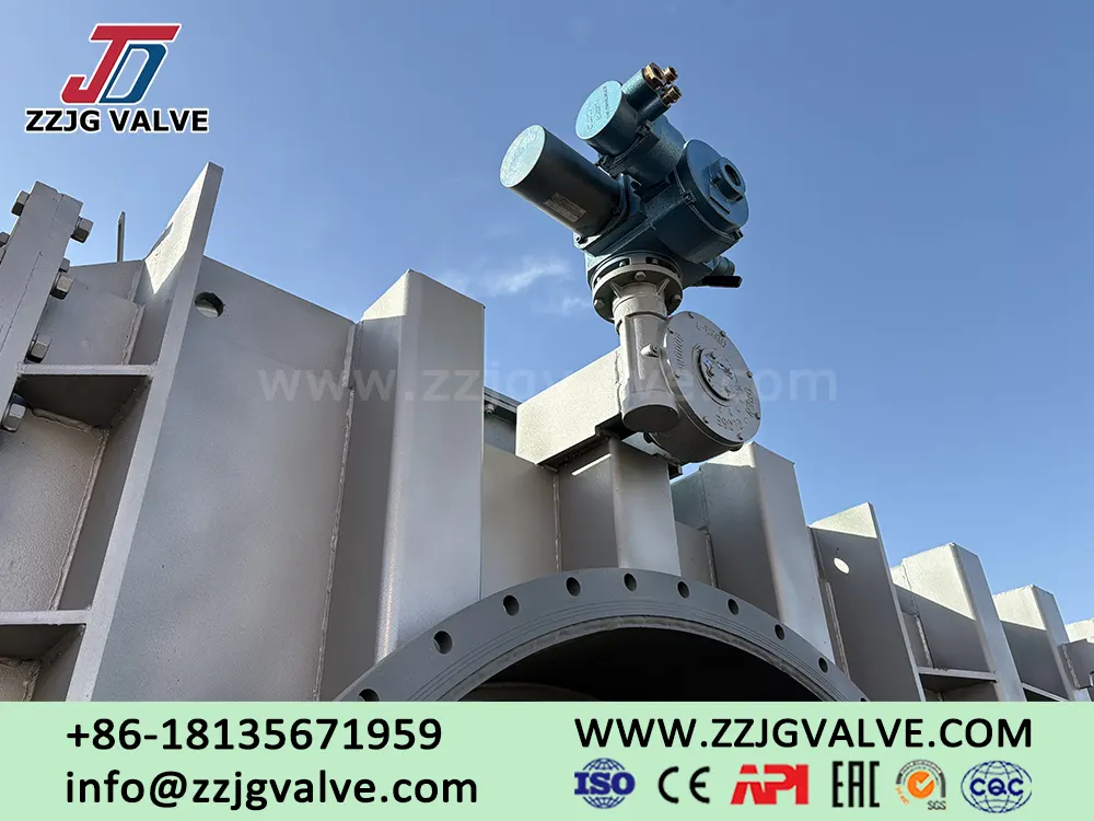 ZZJG Delivers Goggle Valves to Assist Metallurgical Industry