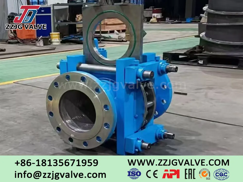 Line Blind Valves in Industrial Flue Gas Treatment Systems