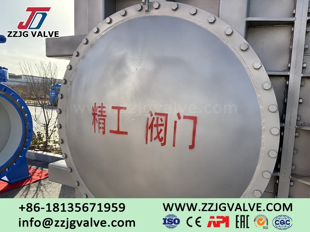 ZZJG Delivers Goggle Valves to Assist Metallurgical Industry