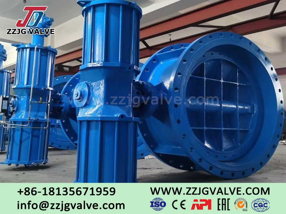 Professional Supplier Of Double-Acting Pneumatic Butterfly Valves
