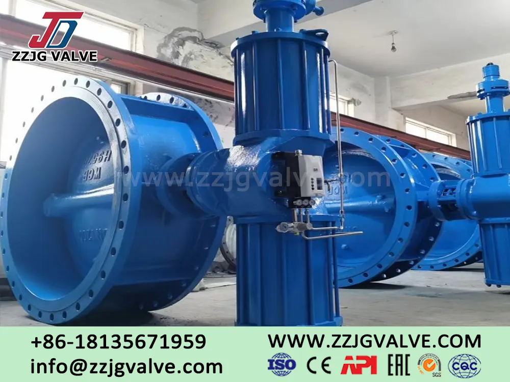 Double-Acting Pneumatic Butterfly Valves