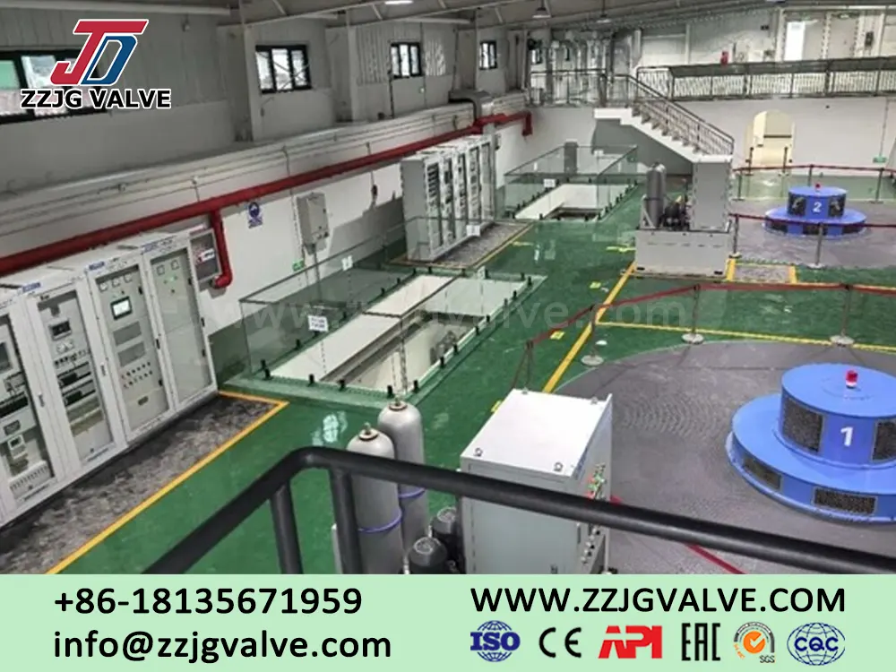 DN3000 Hydraulic Control butterfly Valve of Brazil's Hydropower Station