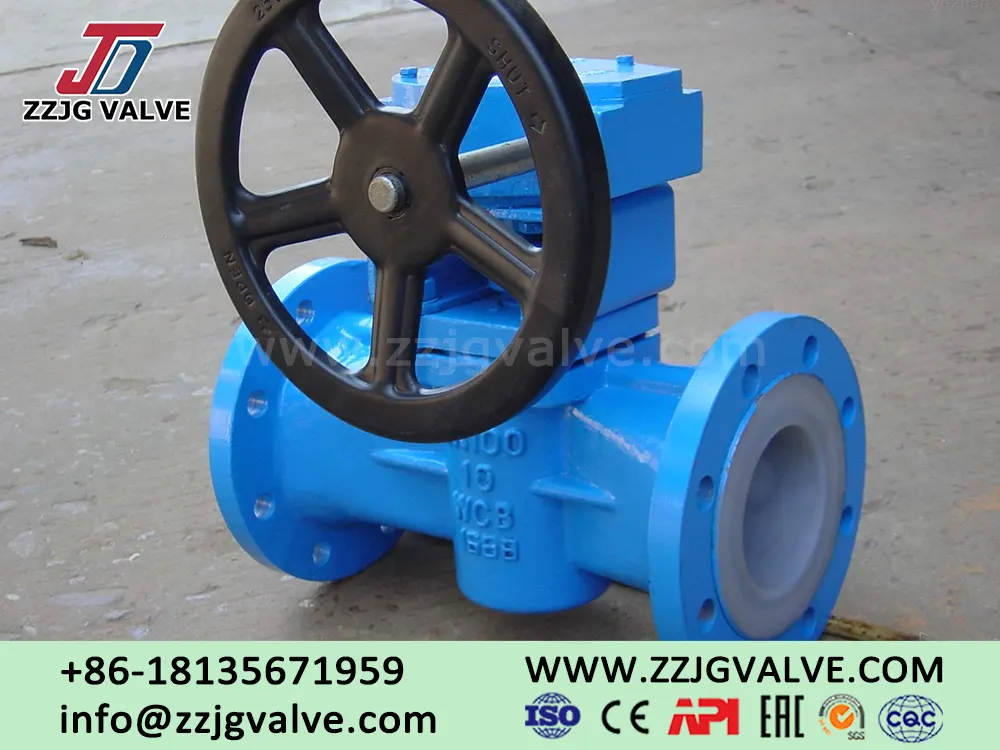 Fluoroseal Sleeved Plug Valves Non-lubricated