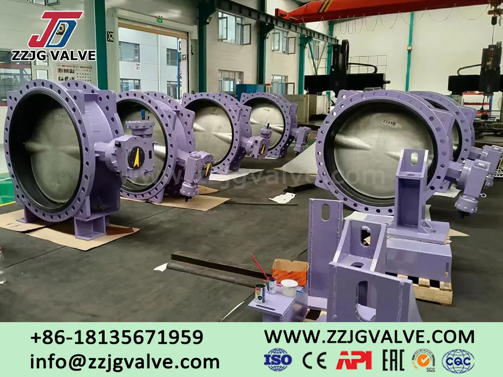 single-eccentric butterfly valves