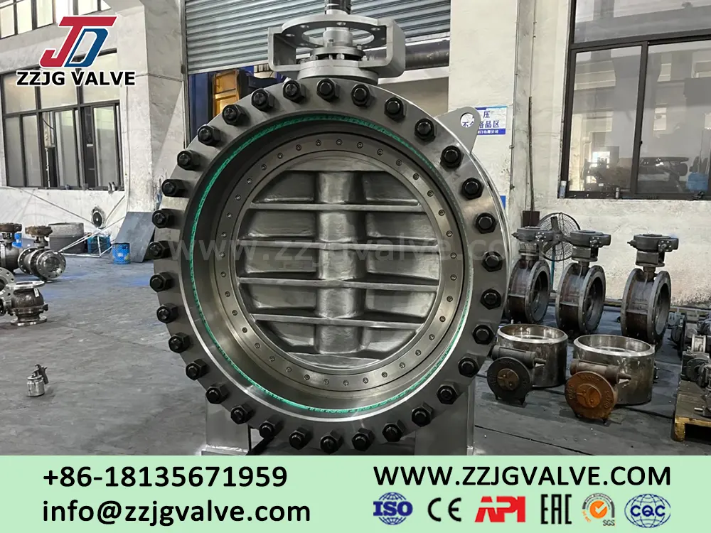 triple-eccentric butterfly valves