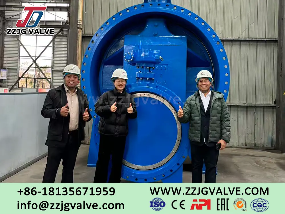 Philippine Long-term Customers Visit ZZJG Valve Factory