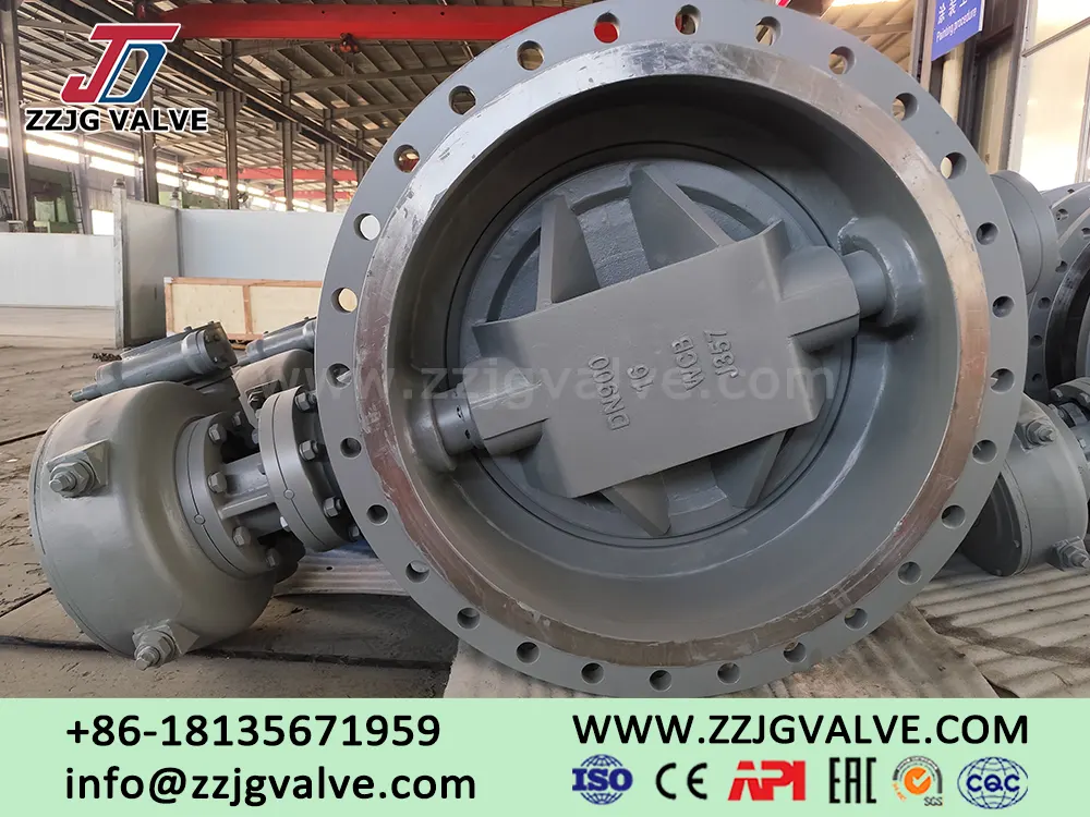 Eccentric Structure Butterfly Valve In Industrial Piping Systems