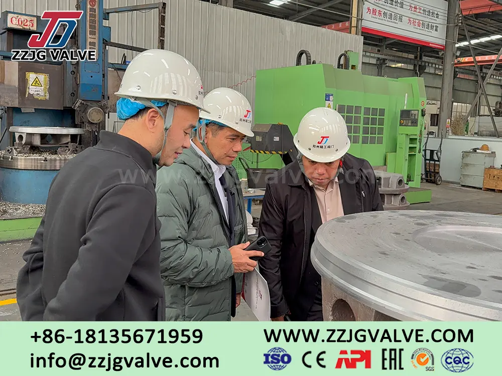 Philippine Long-term Customers Visit ZZJG Valve Factory