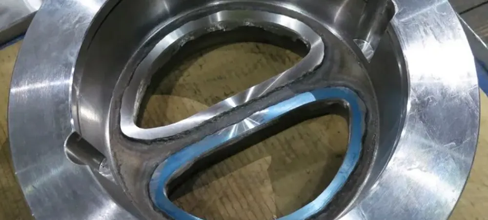 Stellite Alloy Coated over 22Cr Duplex Steel