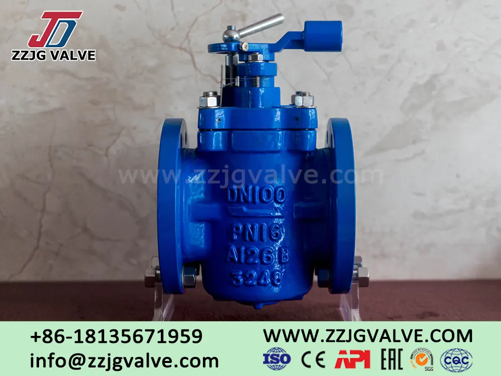Eccentric Plug Valve Manufactured By ZZJG VALVE