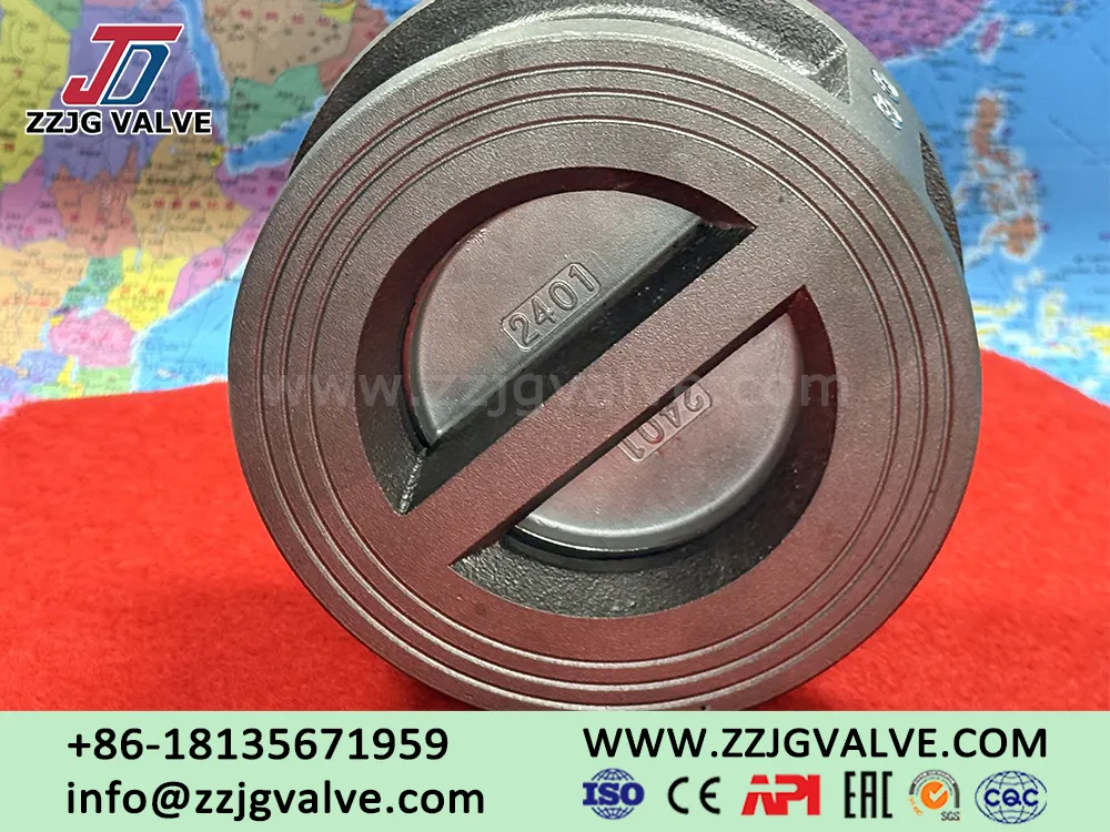 Dual Plate Wafer Lug Type Check Valve