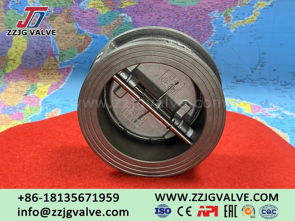 Dual Plate Wafer Lug Type Check Valve