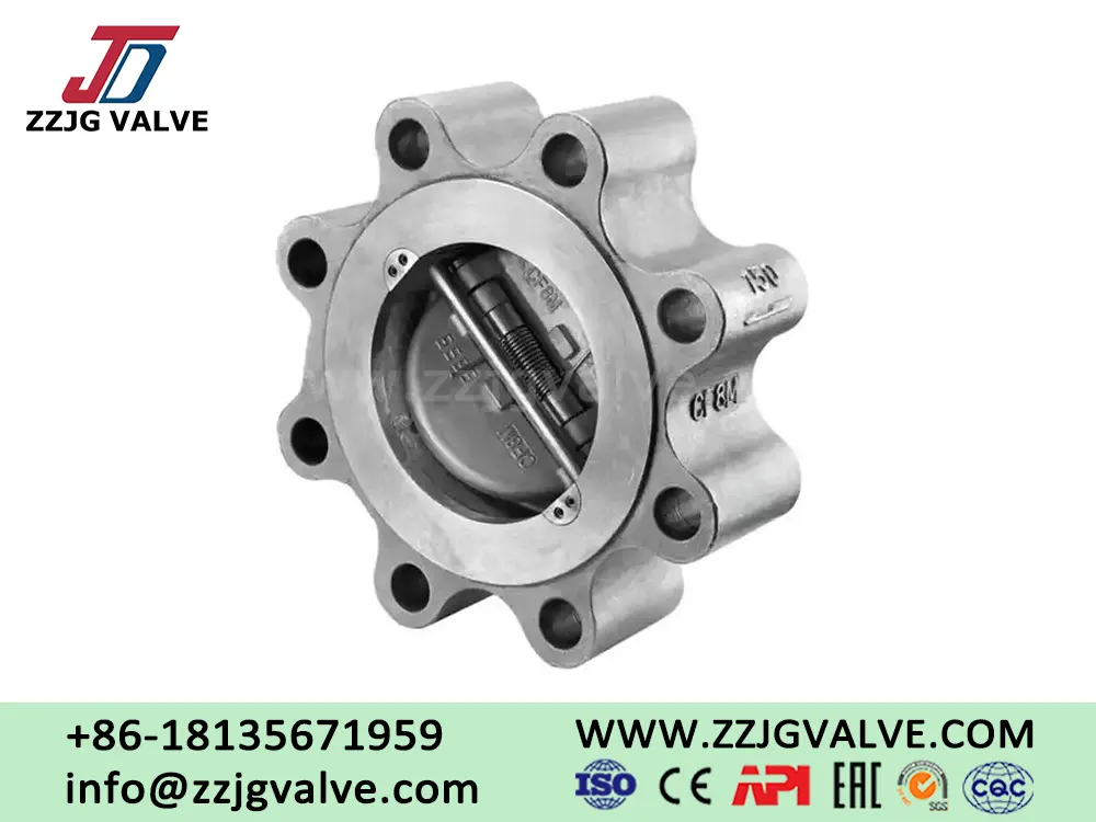 Dual Plate Wafer Lug Type Check Valve