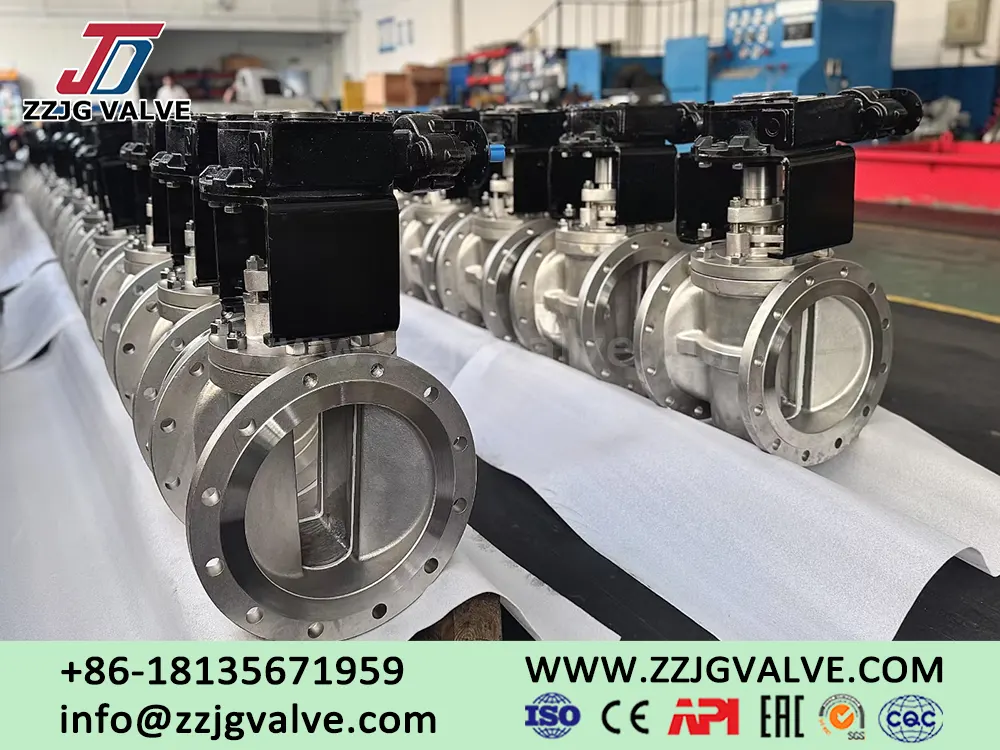 Industrial applications of plug valves