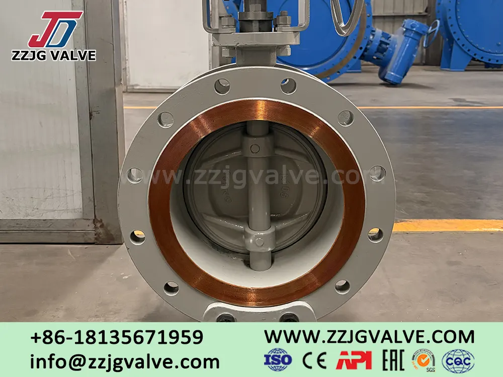 Triple Offset Graphite Metal Seal Butterfly Valve