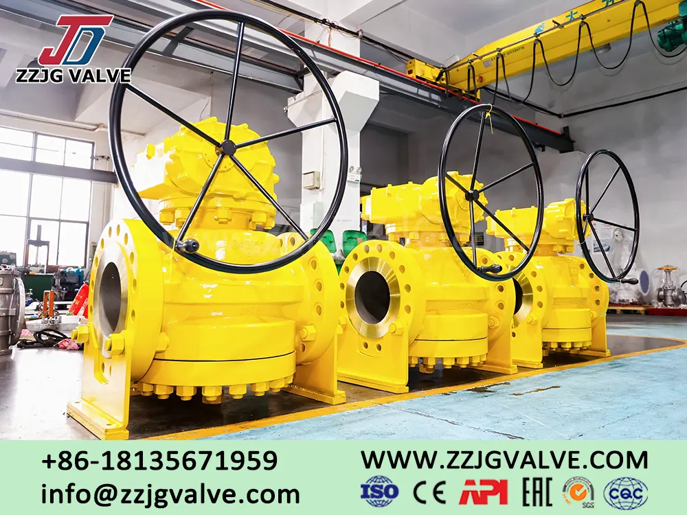 Full-bore Three-way High-pressure Metal-sealed Plug Valve